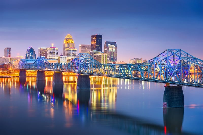 Louisville night time