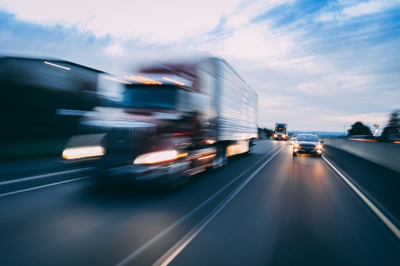 Highway motion blur