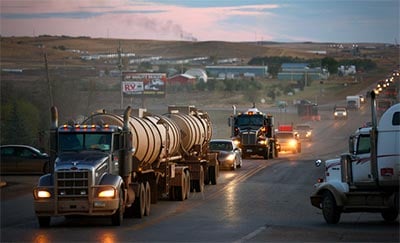 Hot Shot Trucking North Dakota