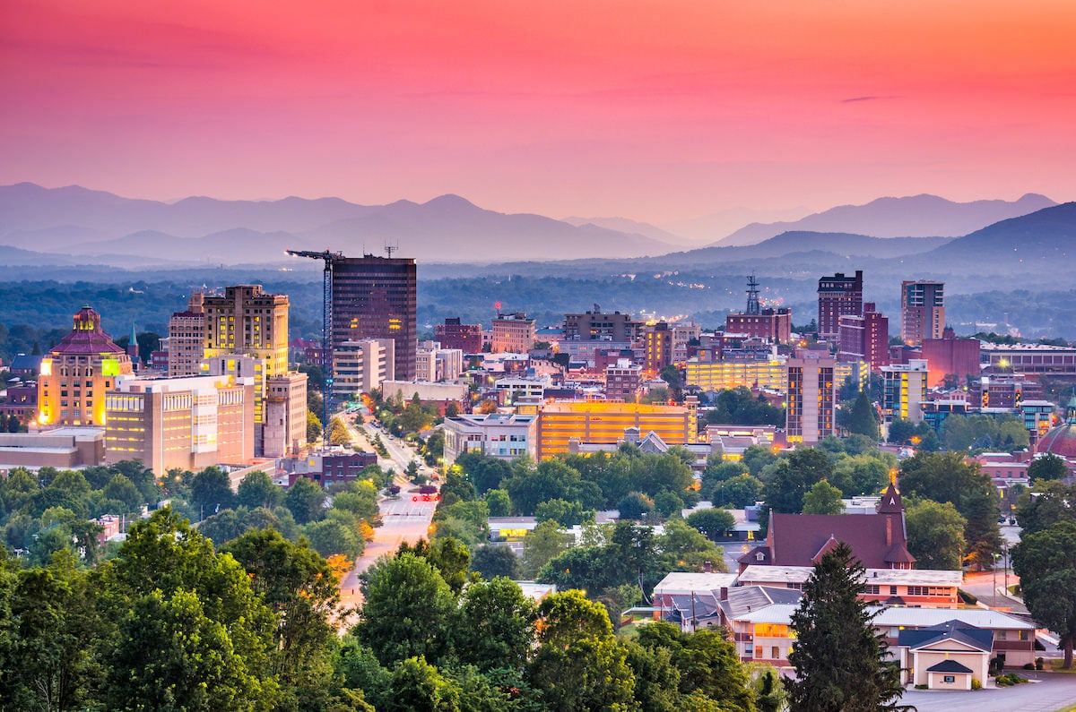 Asheville downtown