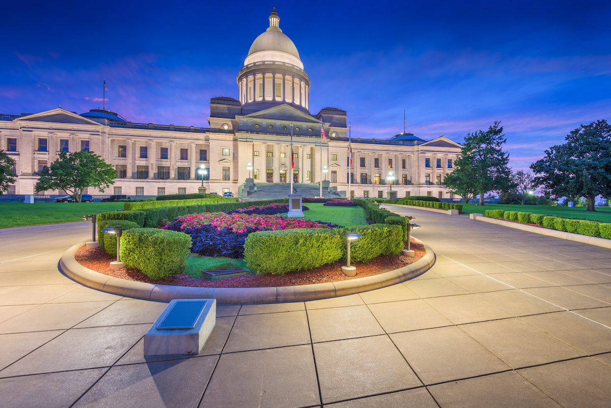 Little Rock state capitol