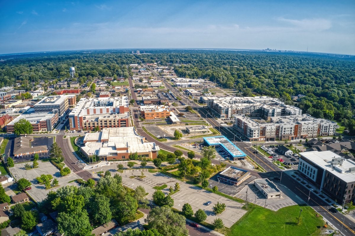 Aerial View of Overland Park