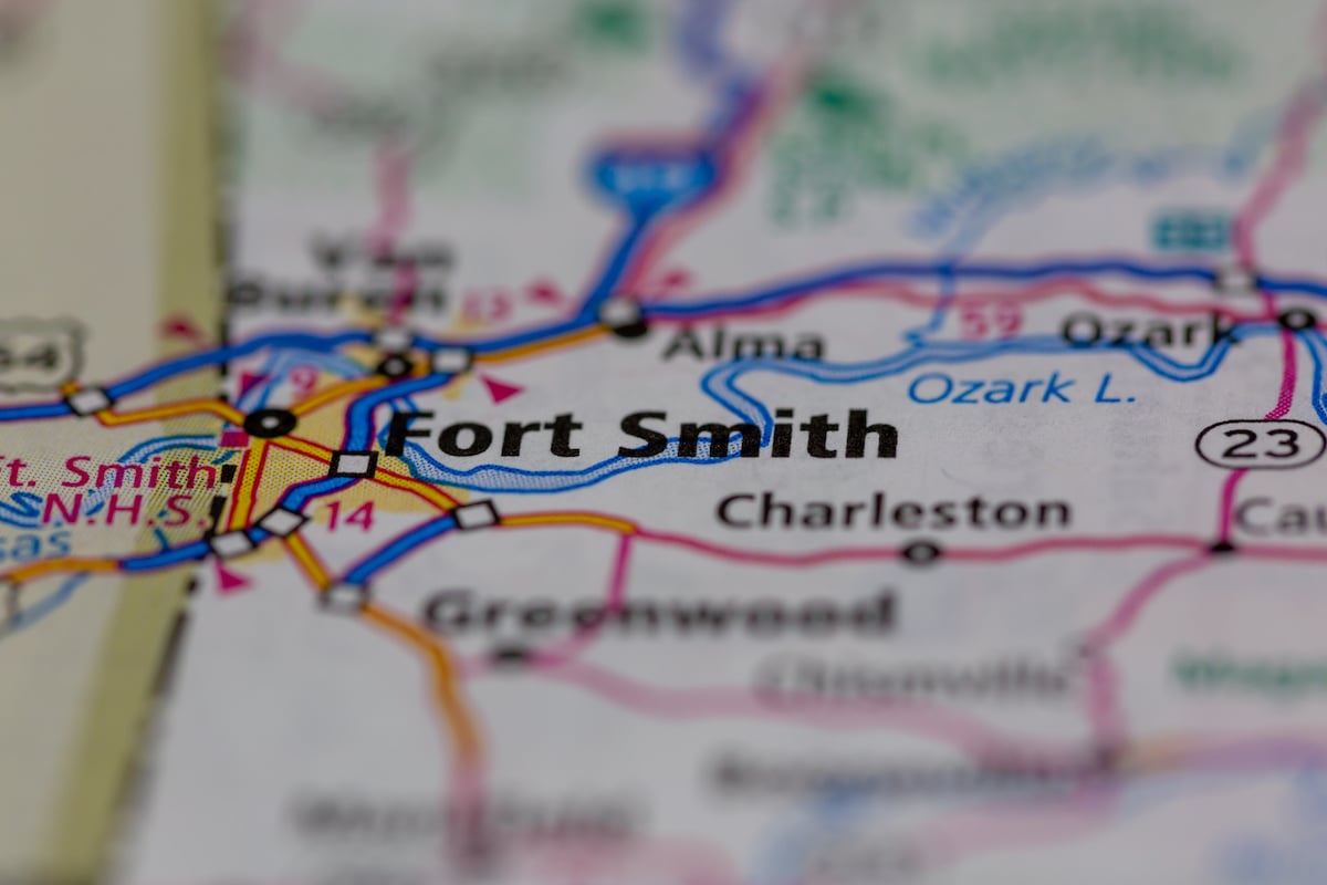 Fort Smith road map