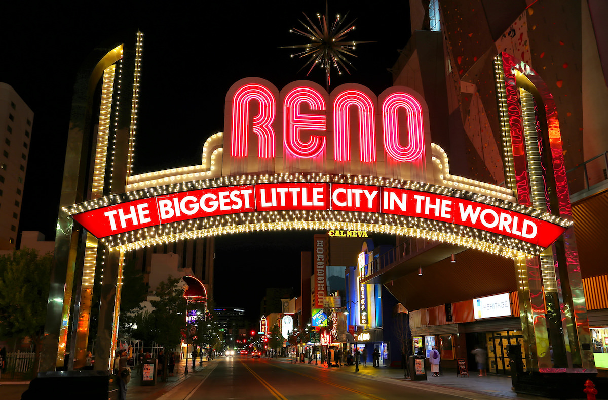 Reno Nevada sign