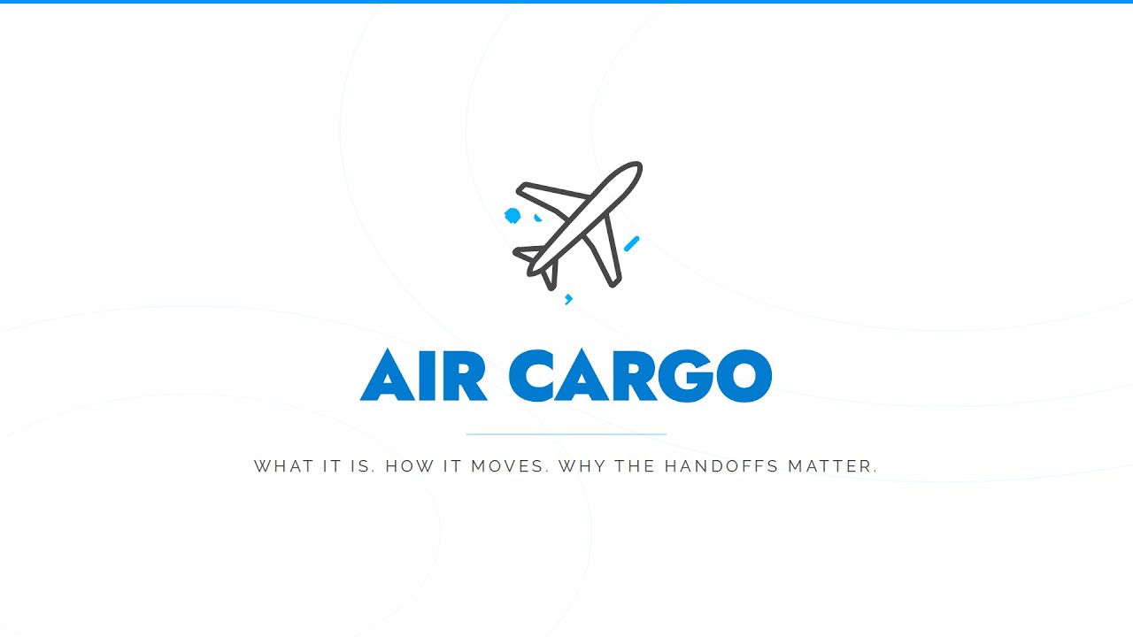  Air cargo is available to you. Today.